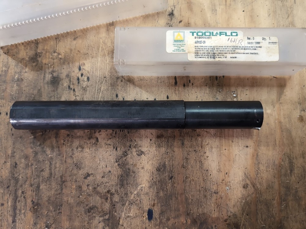 Tool-Flo AVR125-3R Grooving Or Threading Bar For NR Style Inserts