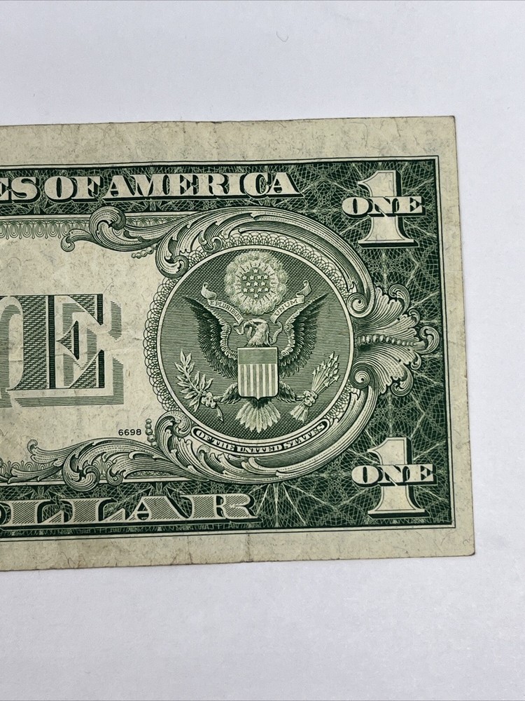 1935 F $1 Bill Silver Certificate Star Note