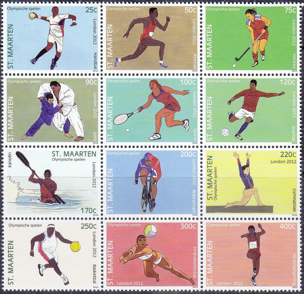 Sint Maarten Issue 2012 (88-99) Sport - Olympics
