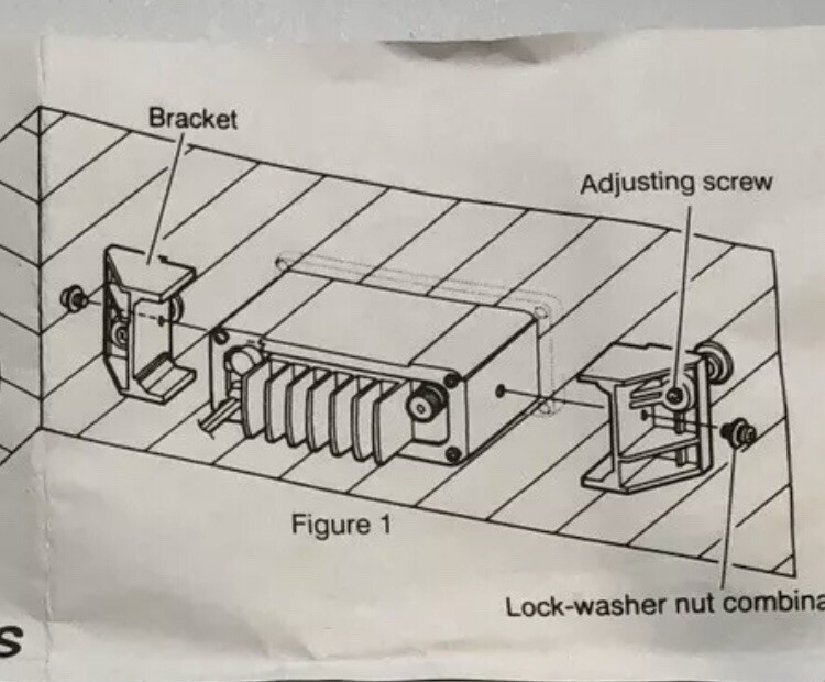 Standard Horizon CMB16 Flush Mount Kit VHF Radios 