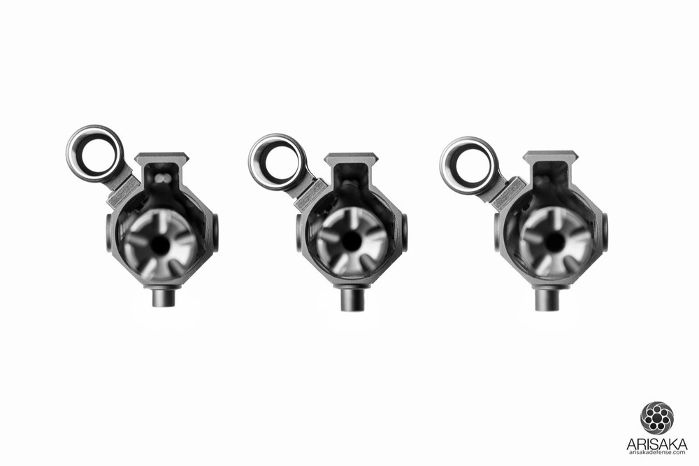 Arisaka Defense Flashlight Inline Scout Mount KEYMOD Black ISM-K