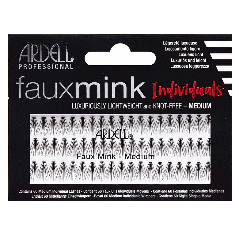Ardell Fauxmink Individual Medium Black