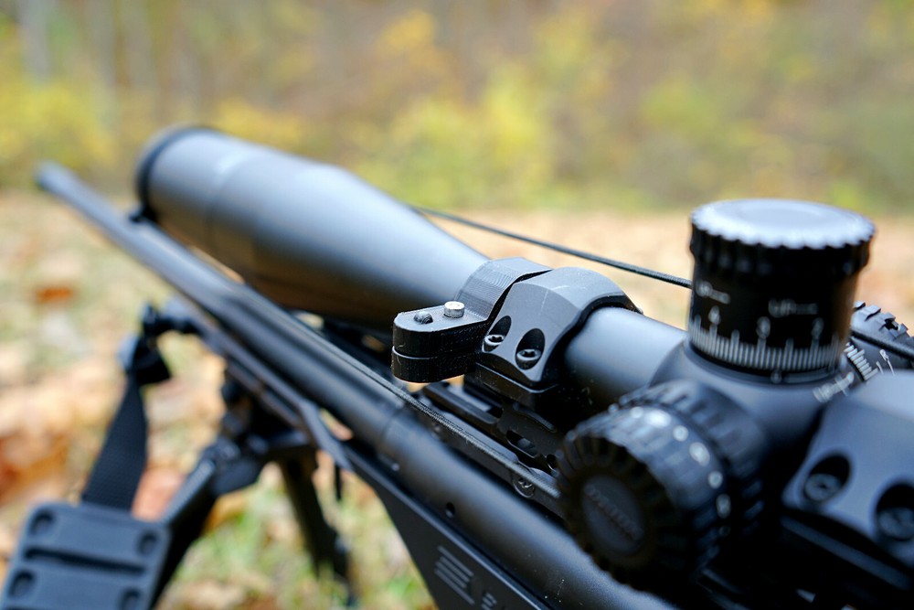 Rifle Mounted Data Elevation and Windage 30mm/1inch Scope Mount Card Holder Dope