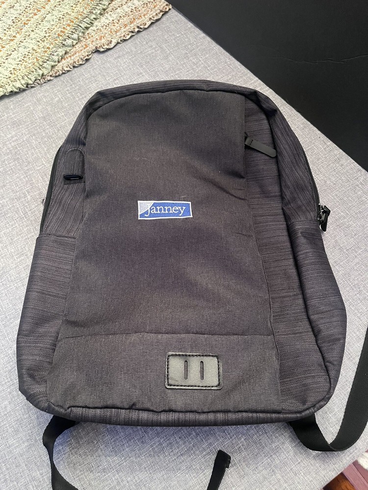 The JANNY 15" Computer Backpack Features USB port with Cable