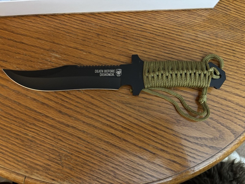 SOA Death Before Dishonor Knife