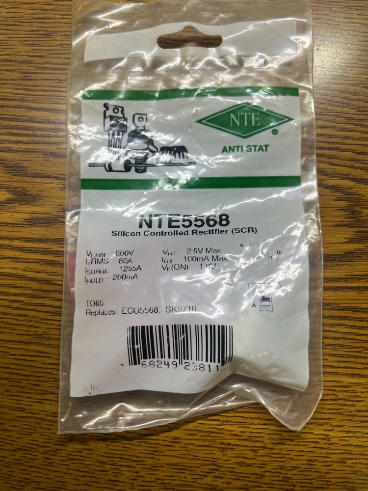 NTE5568 SCR 600 Volt 80 Amps,