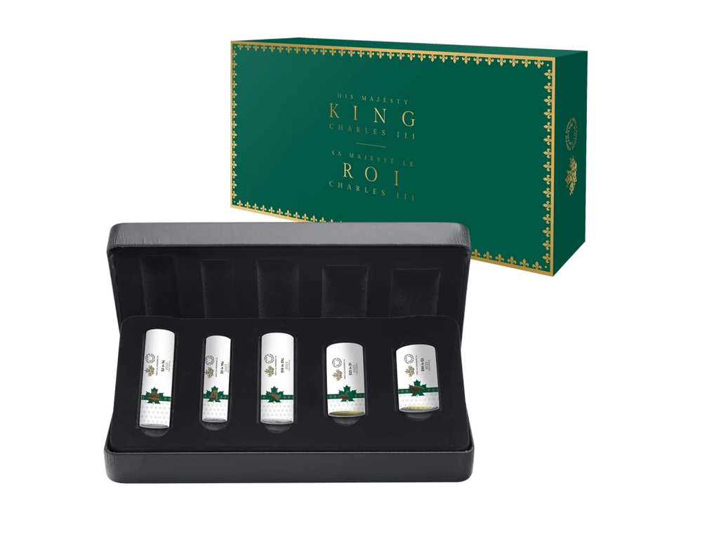 2023 Canada King Charles III First Strike Edition Special Wrap Rolls Set