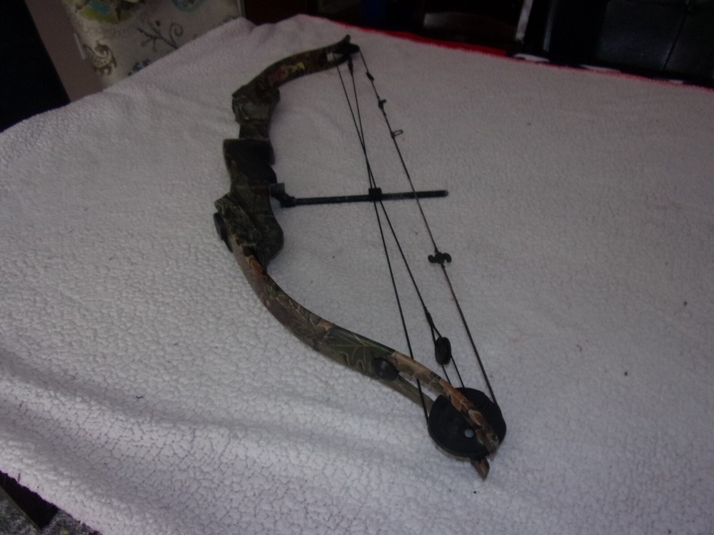 Golden Eagle Falcon Flame Compound Bow