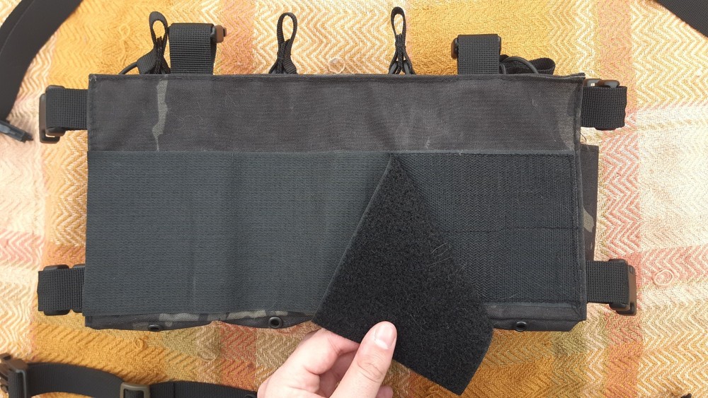 D3CR Style Chest Rig Multicam Black