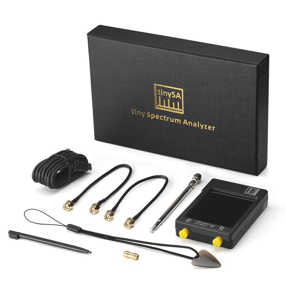 TinySA Spectrum Analyzer V0.3.1 Handheld Tiny Frequency Analyzer 100kHz -960MHz