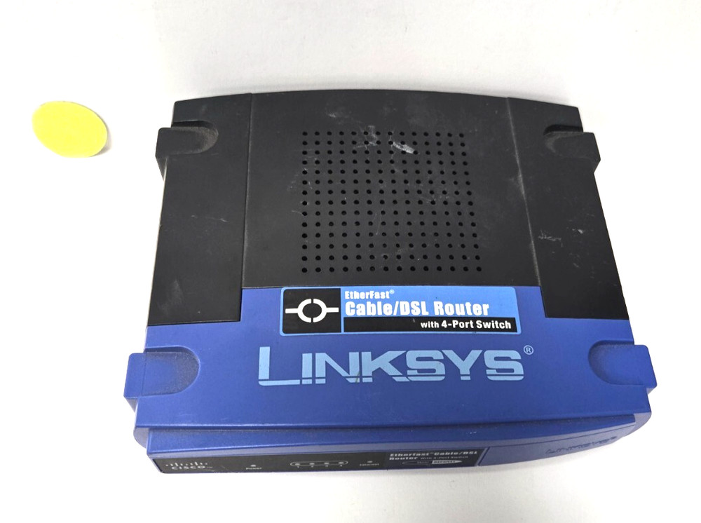 LINKSYS ETHERFAST CABLE/DSL ROUTER W/ 4-PORT SWITCH BEFSR41