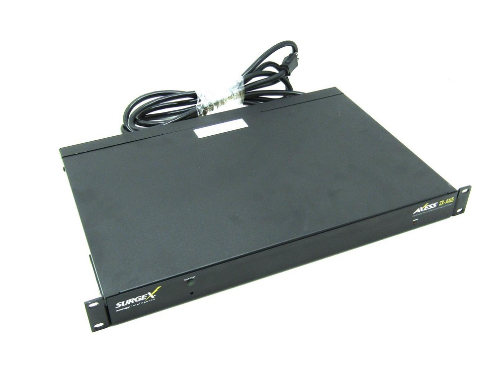 SurgeX Axess SX-AX15 Web Enabled Power Conditioning Management System