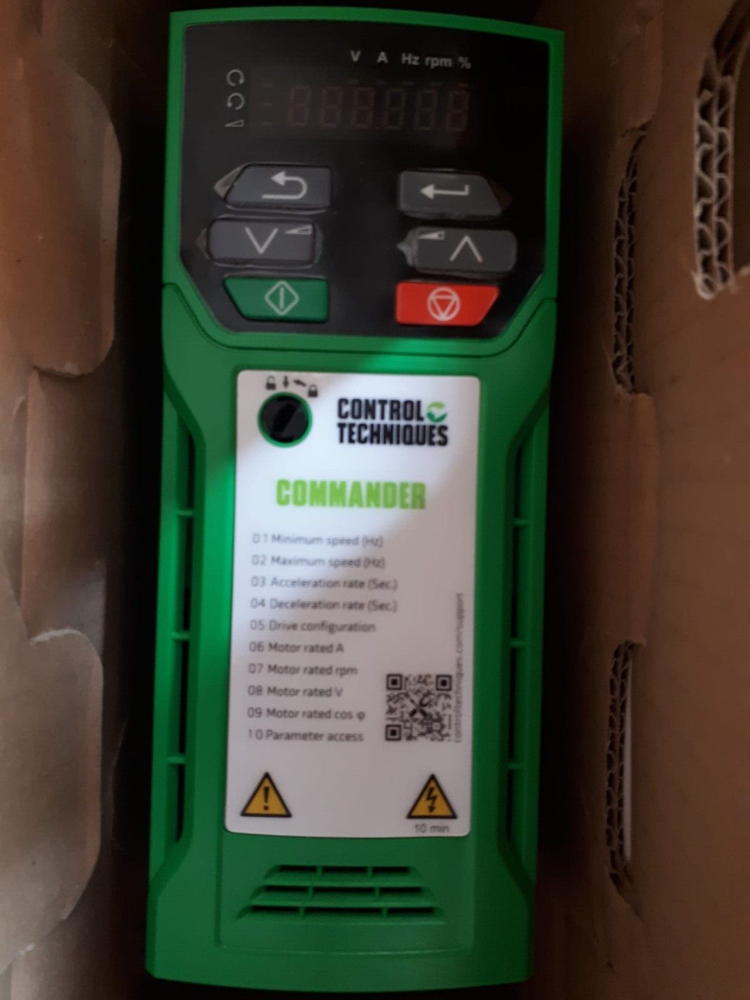 VFD C300-02400032A 1,1kW, 3,2A, 3Ph frequency drive from Control Techniques