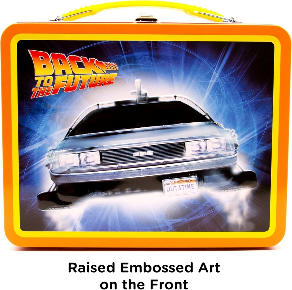 AQUARIUS Back to The Future Gen 2 Fun Box - Sturdy Tin Storage with...