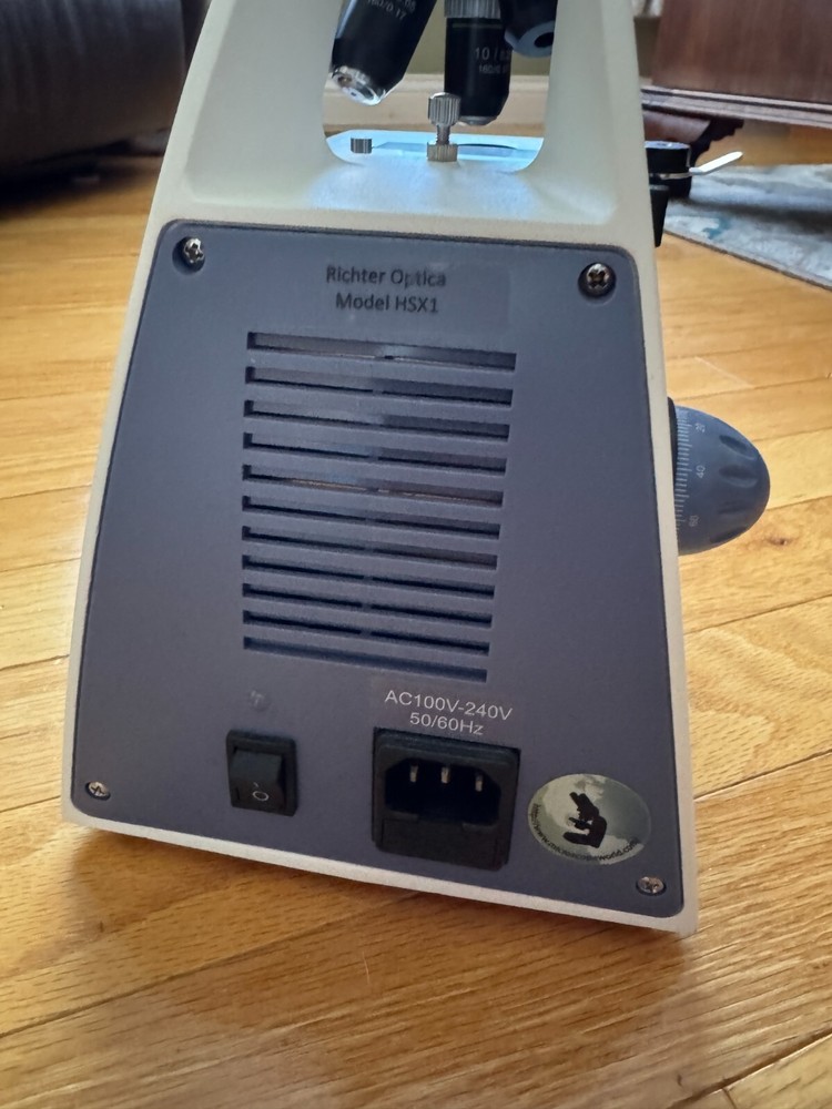 Richter Optica Triple lens microscope