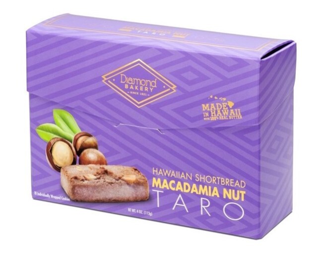 🌺Diamond Bakery Hawaiian Shortbread Macadamia Nut - Taro FRESH