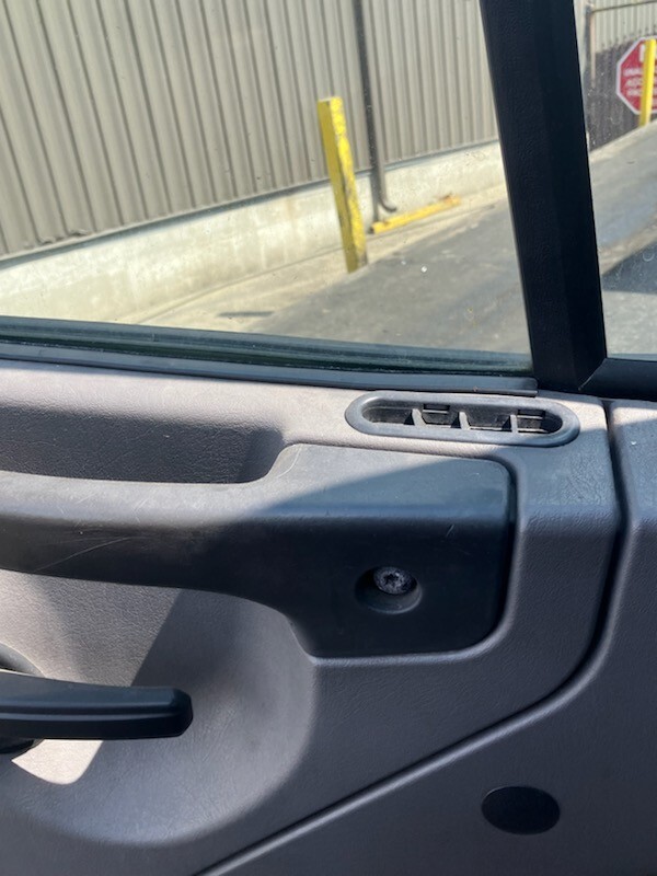 2013 FREIGHTLINER M2 LEFT HAND DOOR WHITE, ELECTRIC