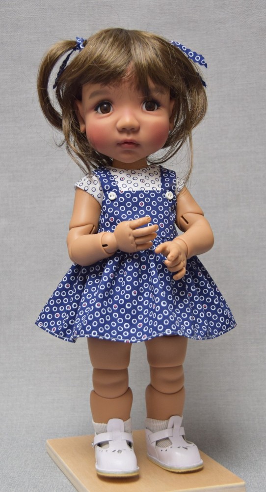 DIGITAL PDF Pattern & Tutorial To Make a Top and Pinafore 4 Meadow Moppet