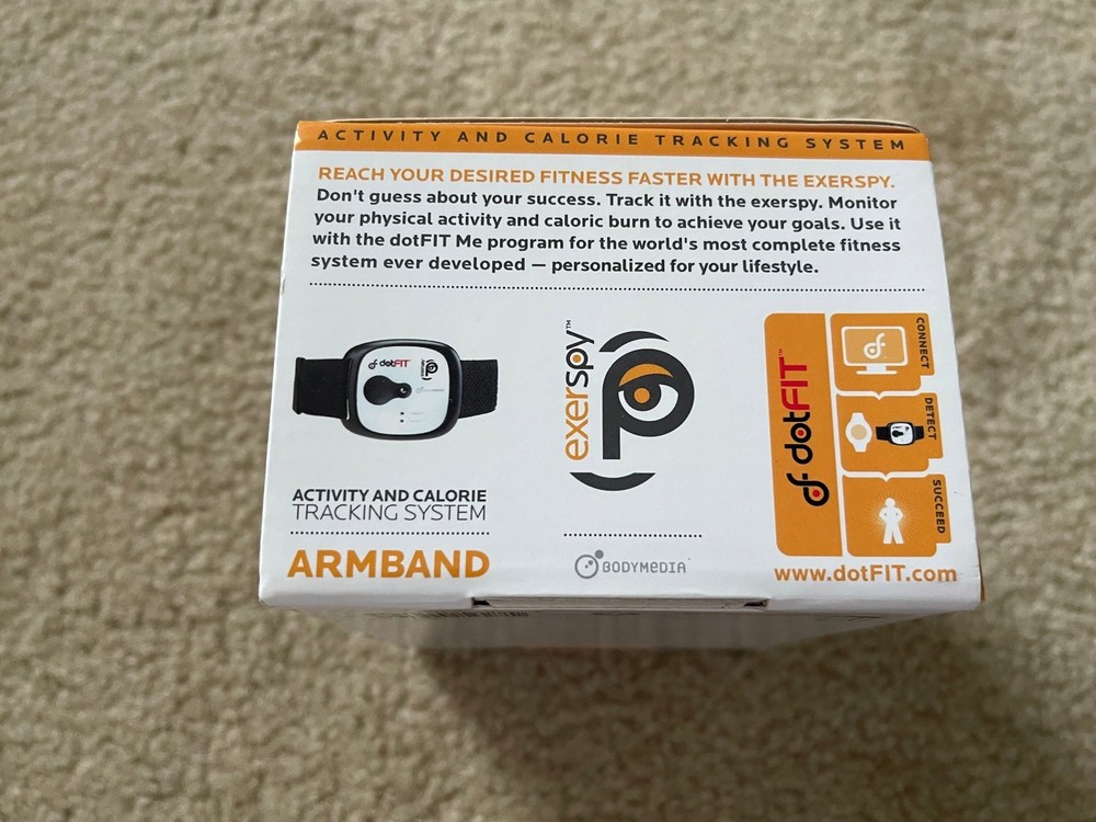 dotFit Exerspy Activity and Calorie Tracking System Armband
