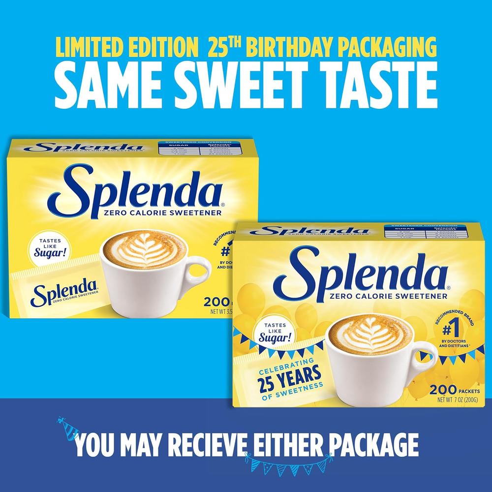 Zero Calorie Sweetener, 200 Count Packets