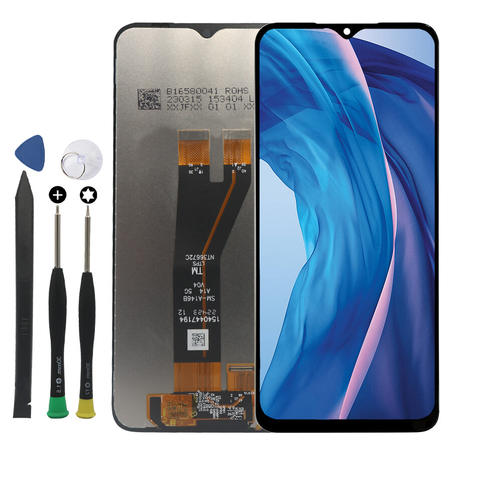 For Samsung Galaxy A14 5G SM-A146B LCD Display Touch Screen Replacement ± Frame