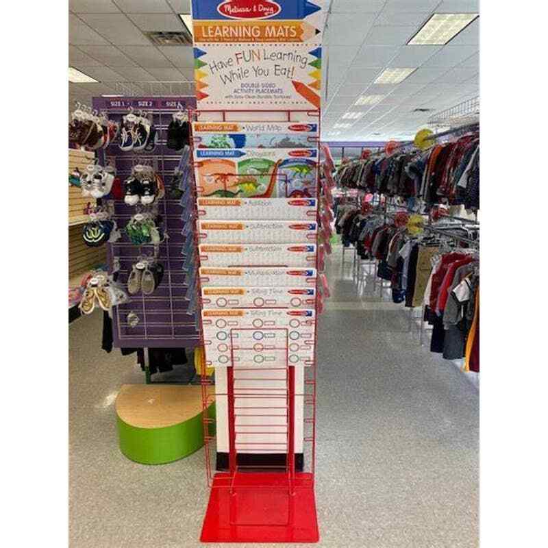 Used Melissa & Doug Red Mat Display Unit