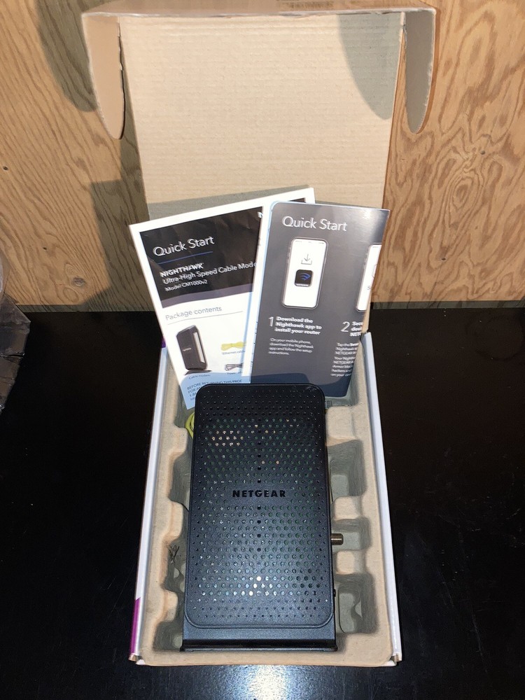 Netgear C3700 WiFi Cable Modem Router