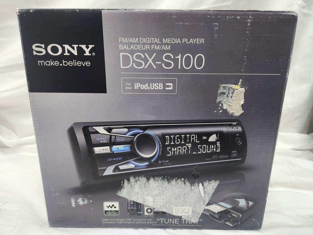 Sony DSX-S100 iPod/USB Compatibility