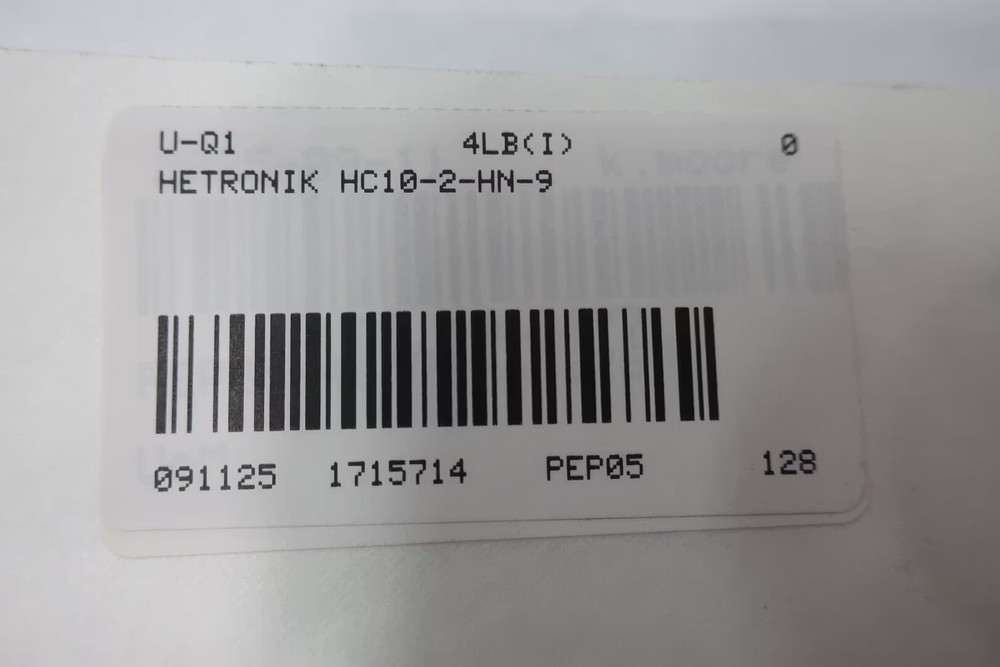 Hetronik HC10-2-HN-9 Chassis Module