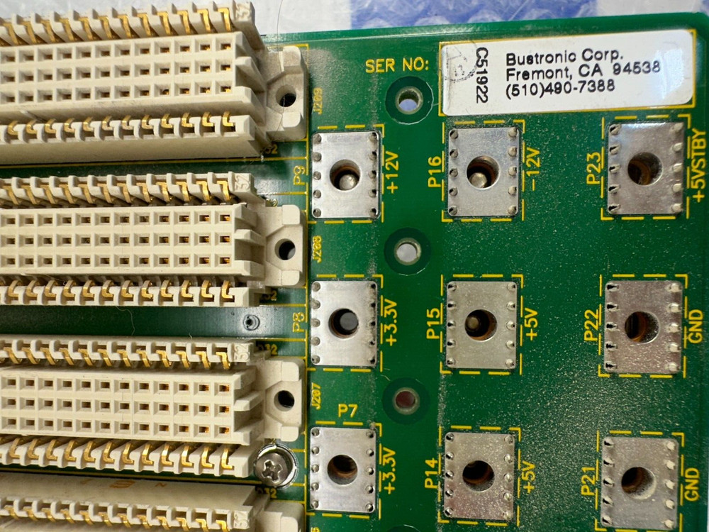 Bustronic 101V64XM09 backplane