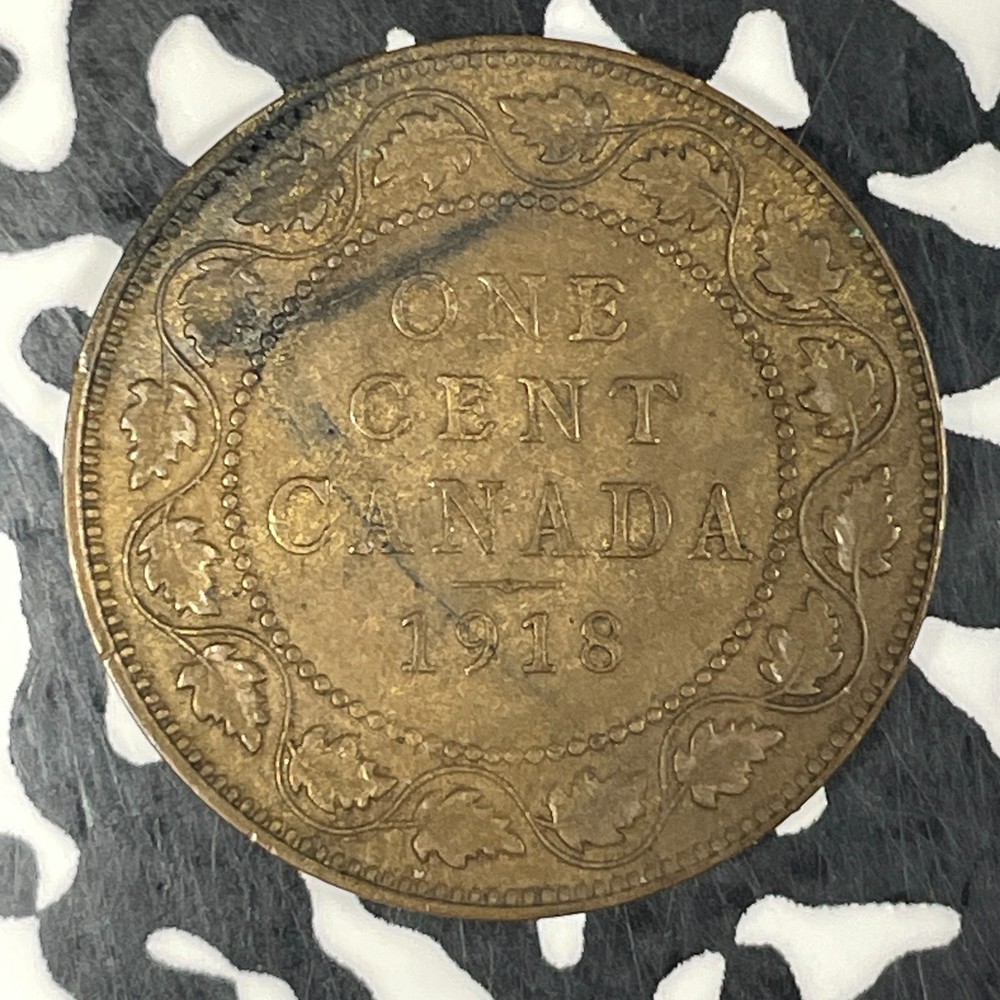 1918 Canada Large Cent Lot#C6470