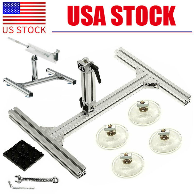 DIY Reciprocating Linear Actuator Motor Stands Bracket Pitch Angle Adjustable