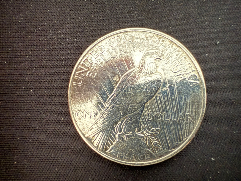 1923-D $1 Peace Dollar