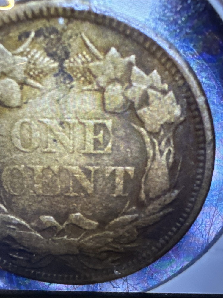 1858 Flying Eagle One Cent Large Letters Nice Coin