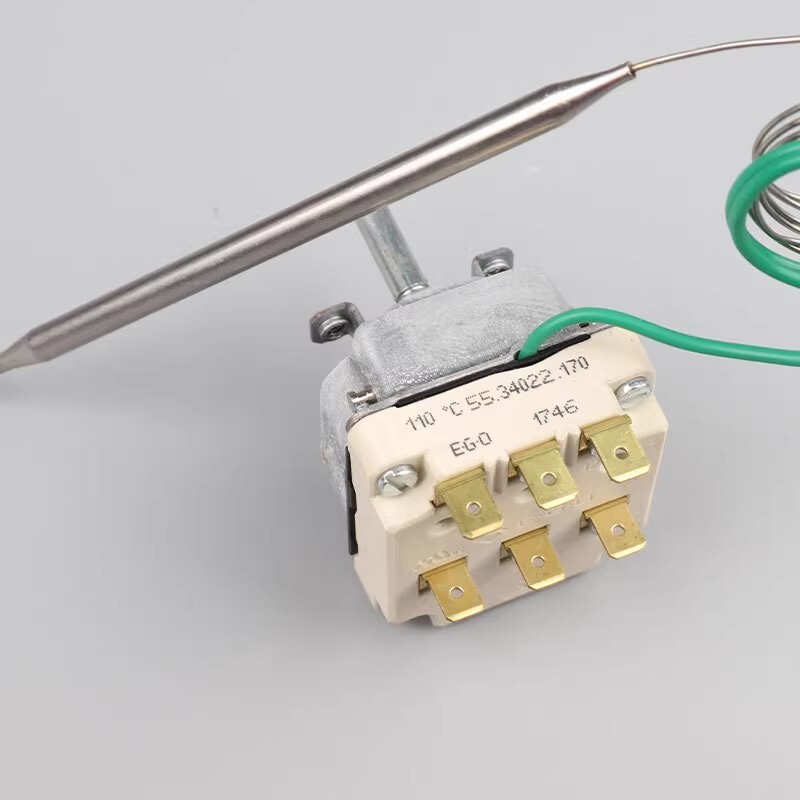 Three-phase EGO mechanical temperature control switch 30 ~ 110℃ 55.34022.170