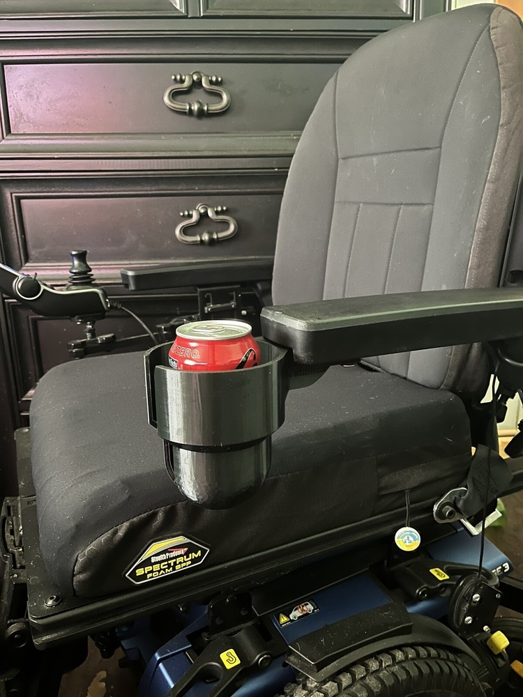 Cup Holder for Quantum Power Chairs