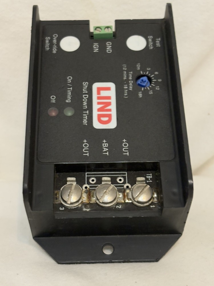 Lind Shutdown Timer SDT1230-008 12 VDC"