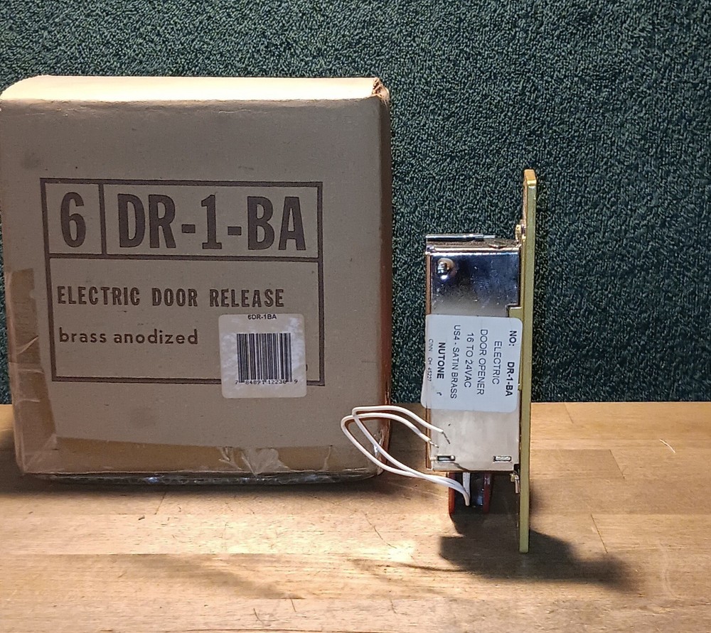 NuTone® DR1BA Electric Door Release for NuTone® Intercom Systems & other brands