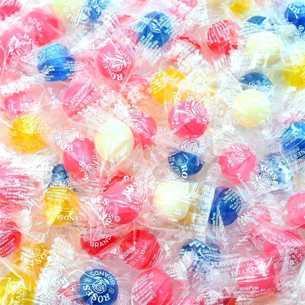 Candy Retailer Assorted Flavored Drops 1 Lb