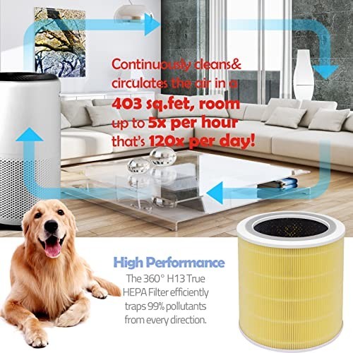 Replacement Filter for LEVOIT Core 400S Air Purifier | Pet & Allergy Essential 1