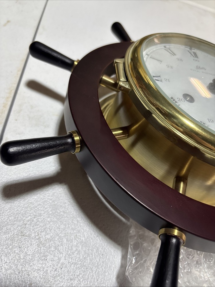 Schatz Royal Mariner 8 Day Brass Clock