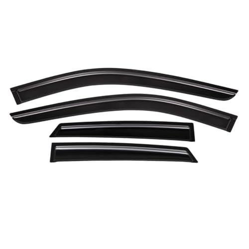 Lightronic Extra Durable Outside-Mount Auto Vent Window Visors, Fits 2018-2025