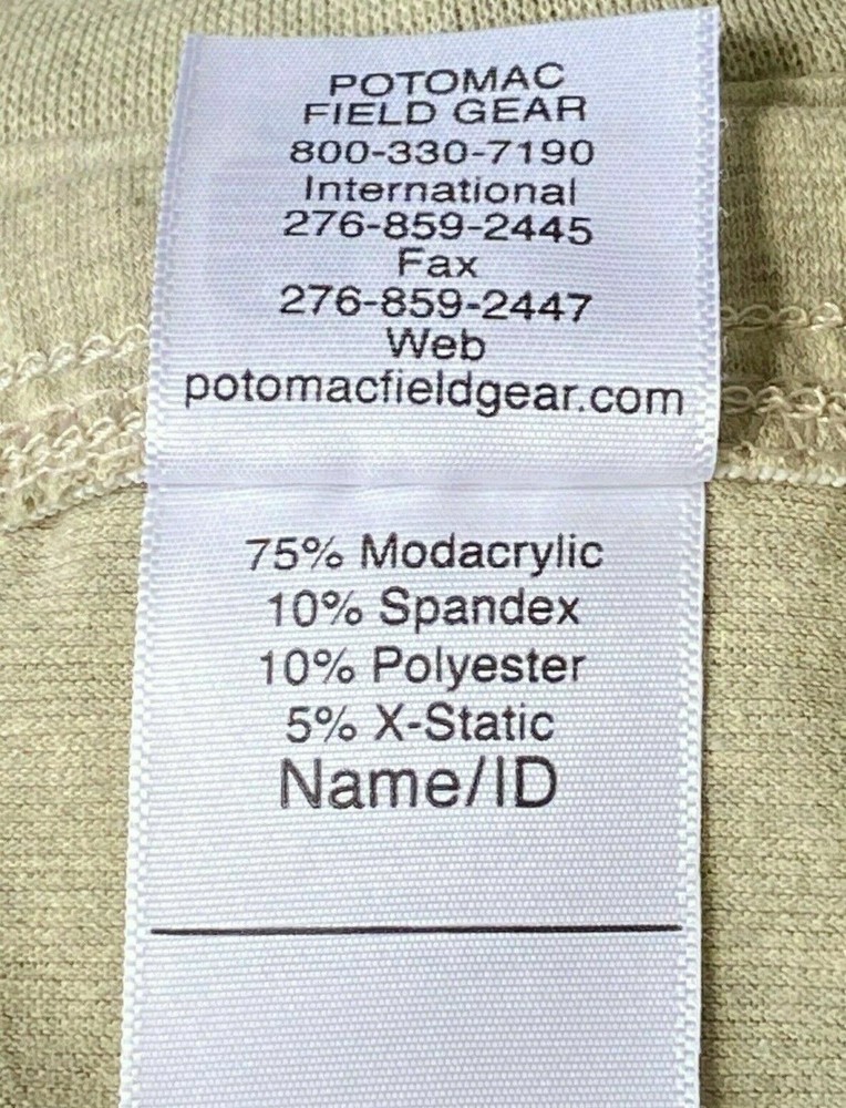 Lightweight Warm Long Underwear X Large