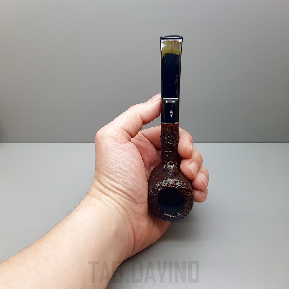 SAVINELLI THREE 310 KS RUSTICATED PIPE MADE IN ITALY
