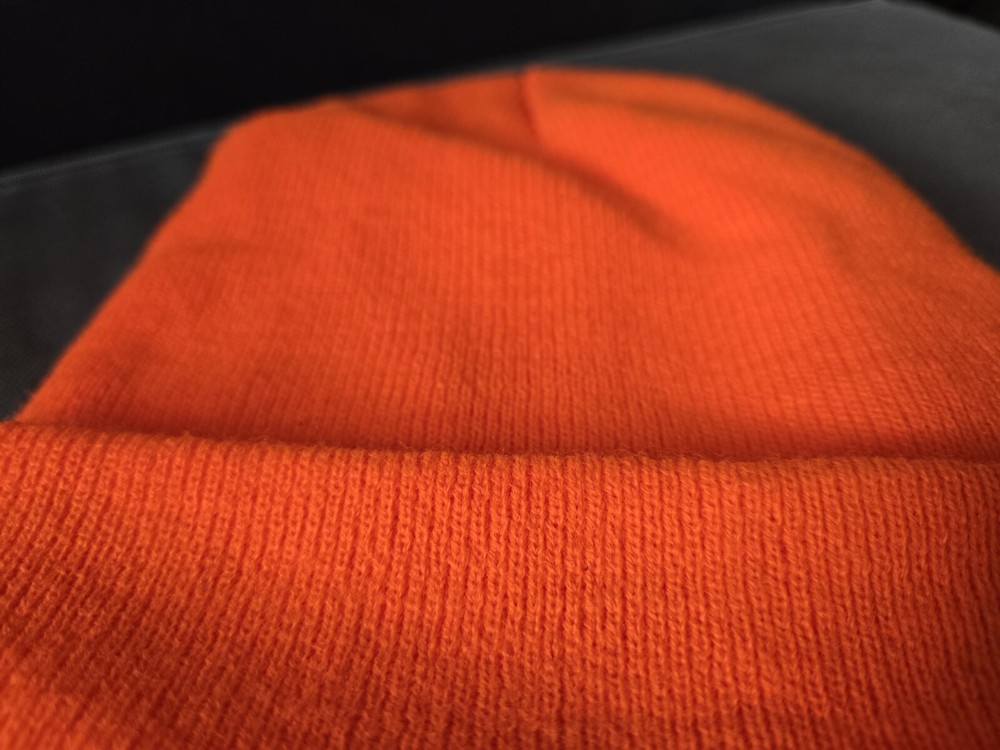 Orange Hunter Beanie