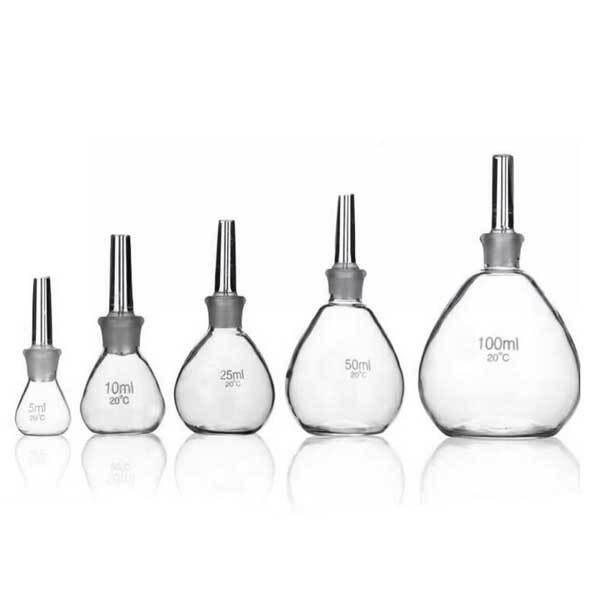 Wholesale 5ml - 500ml Glass Pycnometer Specific Gravity Bottle Lab Glassware
