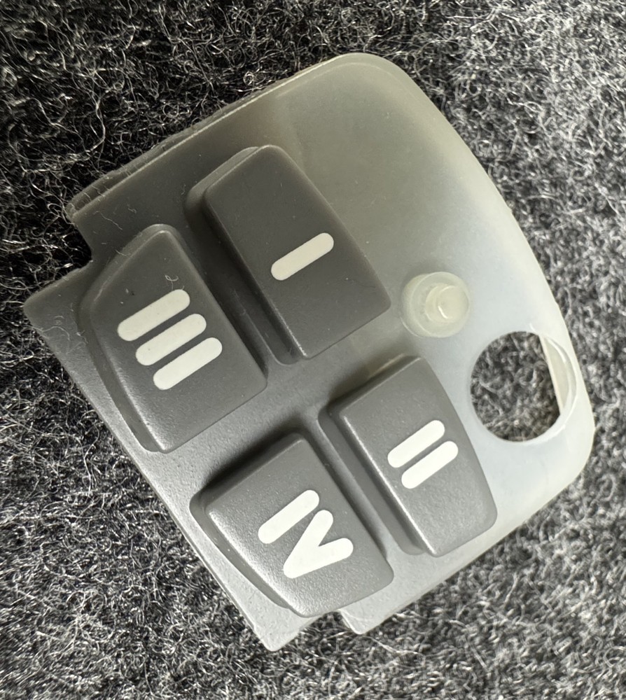 PYTHON EZSDEI475 476P 476T 4 BUTTON REPLACEMENT KEYPAD BUTTONS/ORIGINAL DIRECTED