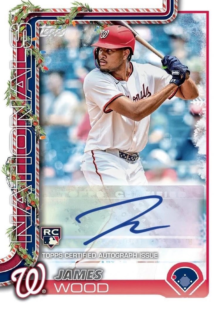 2025 Topps Holiday Baseball Mega 20 Box Case
