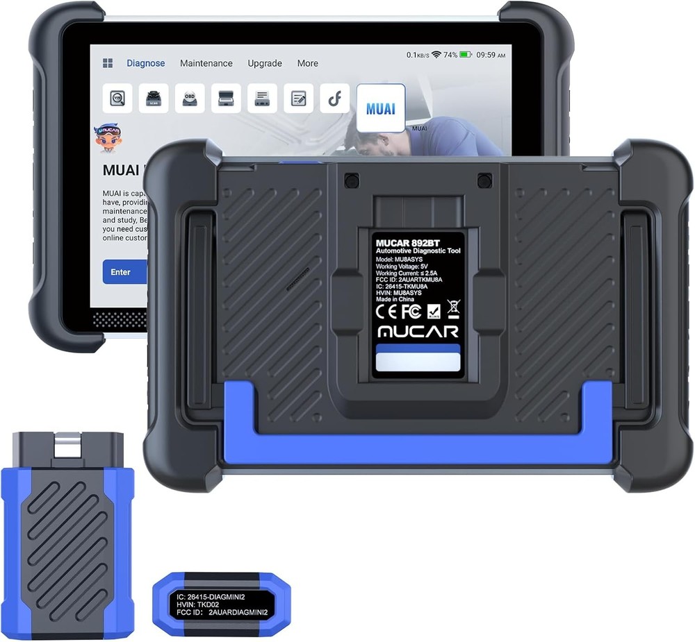 MUCAR E.CU Coding 892BT OBD2 Scanner Diagnostic Tool Bidirectional Full Systems