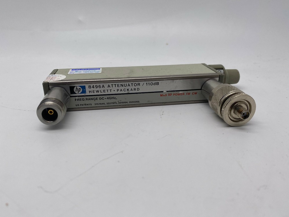 HP 8496A & (2) 8494A RF Step Attenuator
